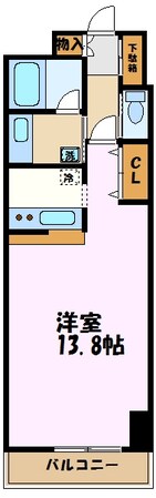 カスタネアの物件間取画像